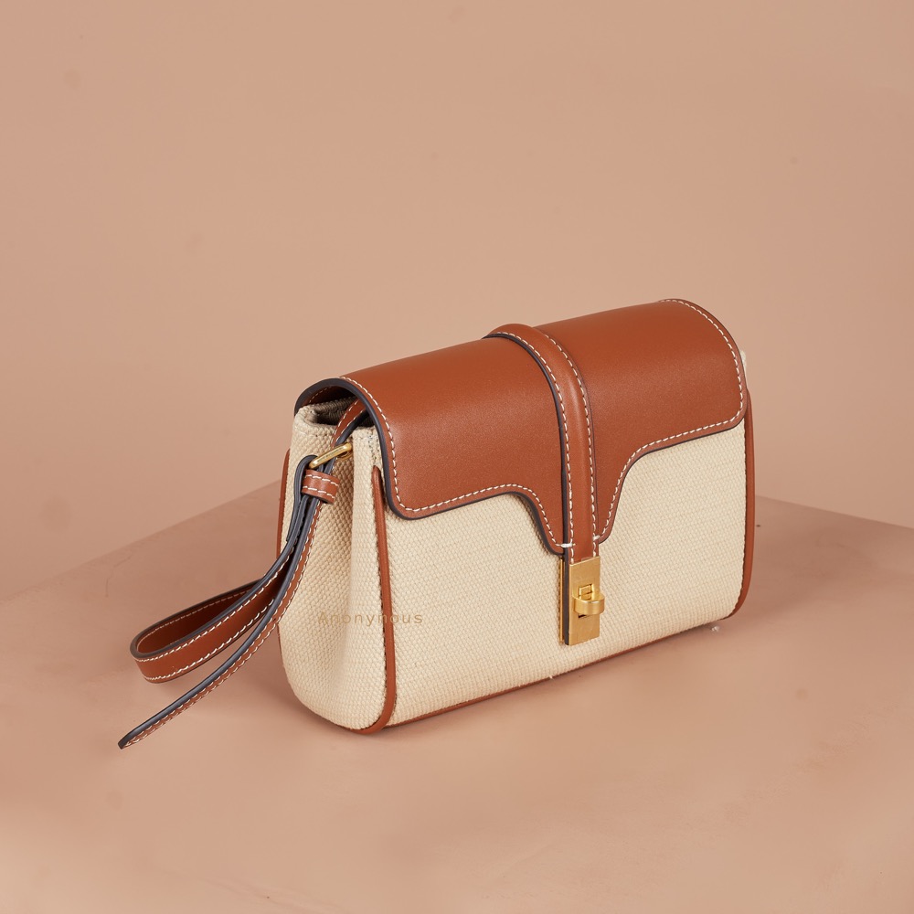 Anonymous Rosa Sling Bag Ecru No Brand (Tas Kulit)