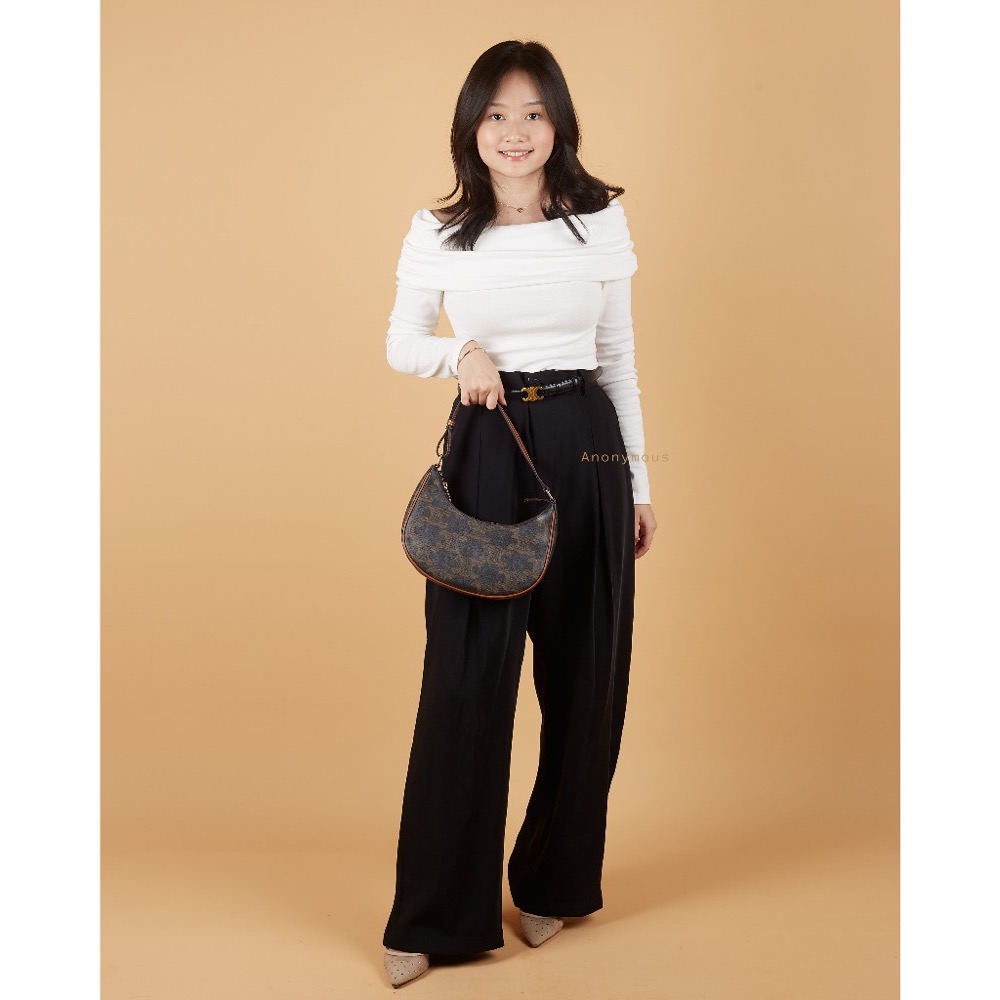 Anonymous Liana Black PVC No Brand (Tas Kulit)