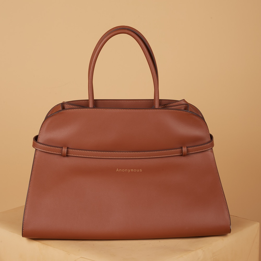 Anonymous Thania Top Handle Bag Swift Leather Large No Brand (Tas Kulit)