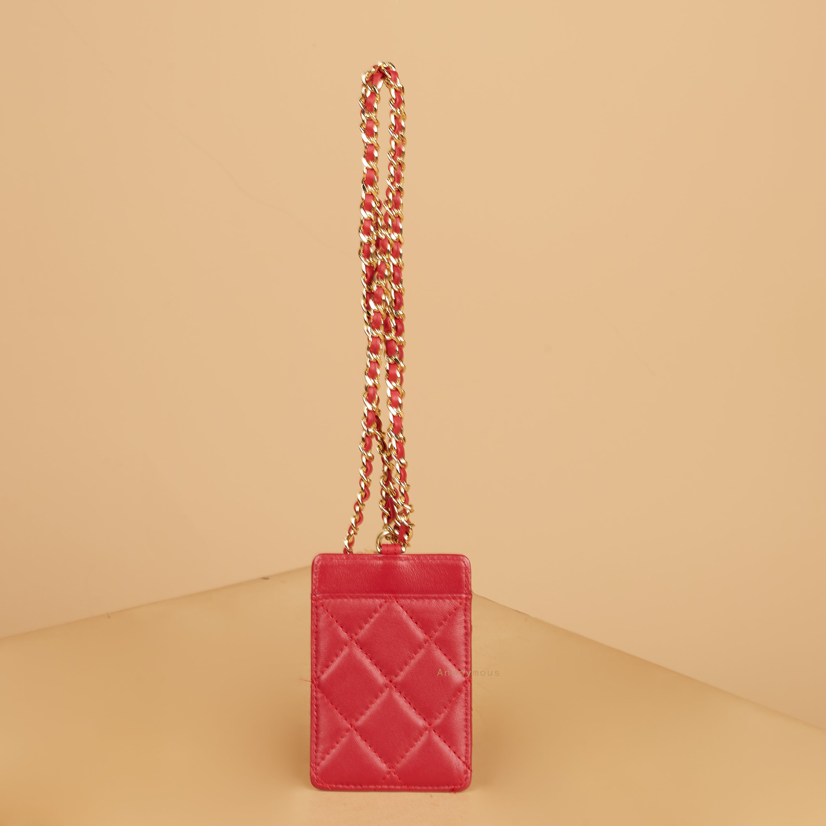 Anonymous Landyard Case W chain Leather