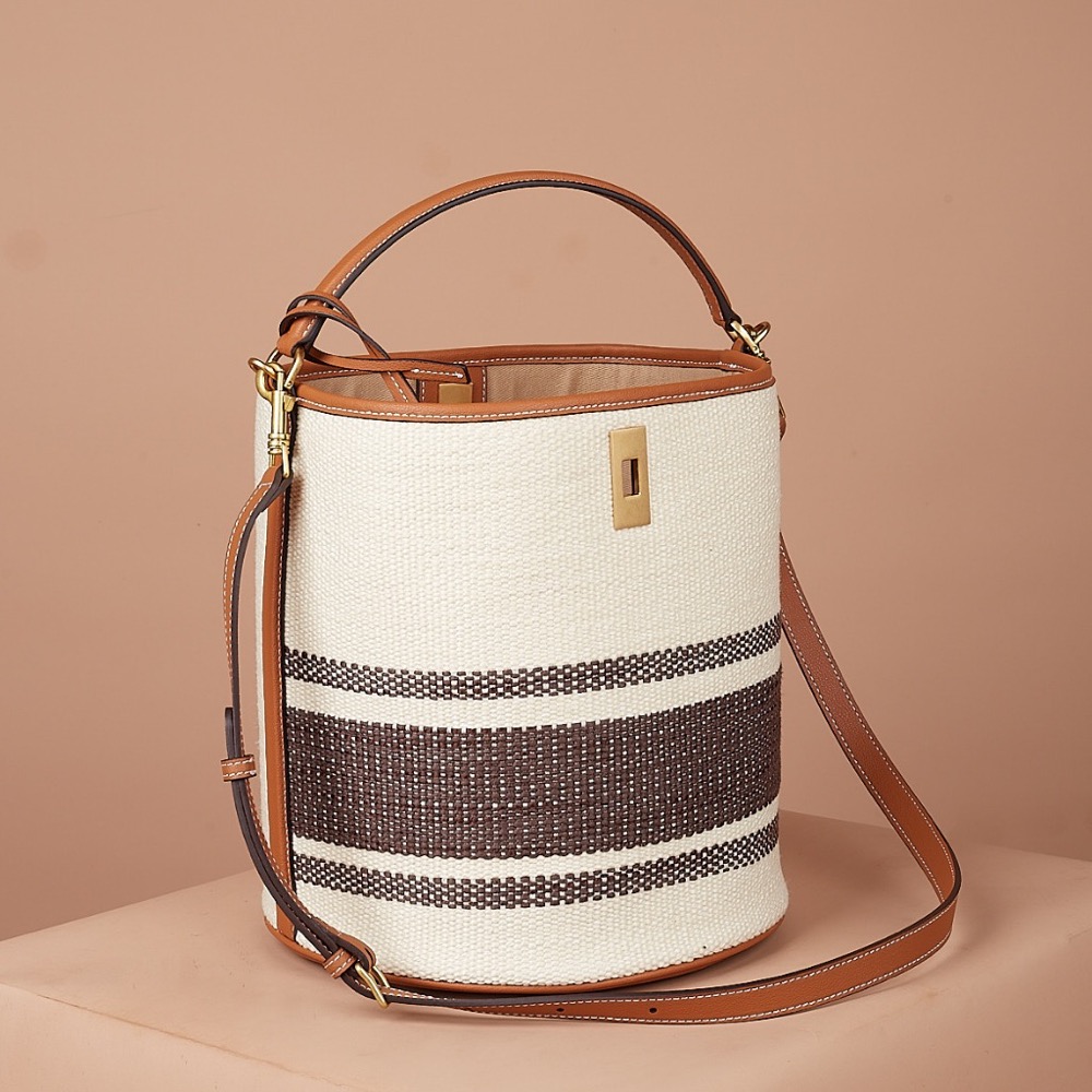 Anonymous Cammie Bucket Bag Tweed Large No Brand (Tas Kulit)