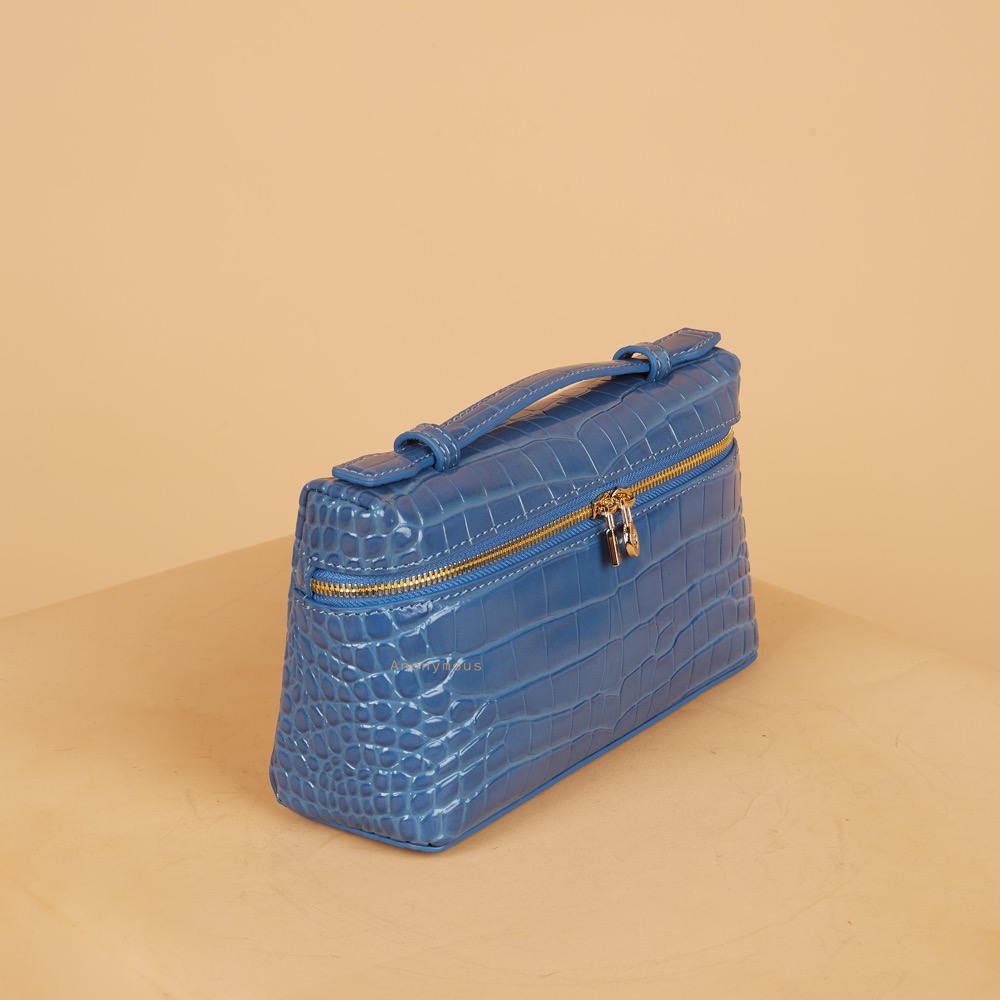 Anonymous Lola Bag L19 Croco Embosse Leather No Brand (Tas Kulit)