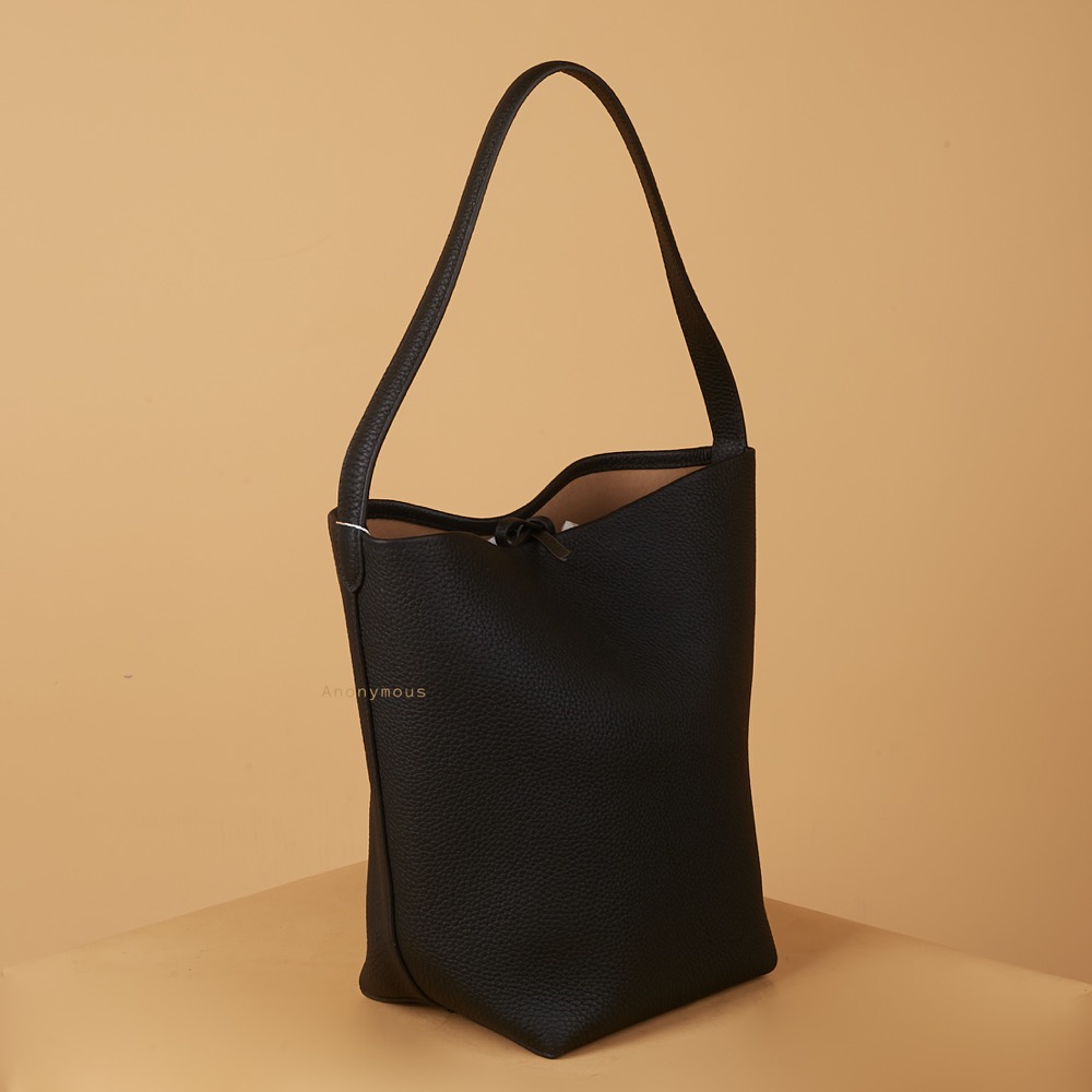 Anonymous Mica Tote Bag Small Grained Leather No Brand (Tas Kulit)