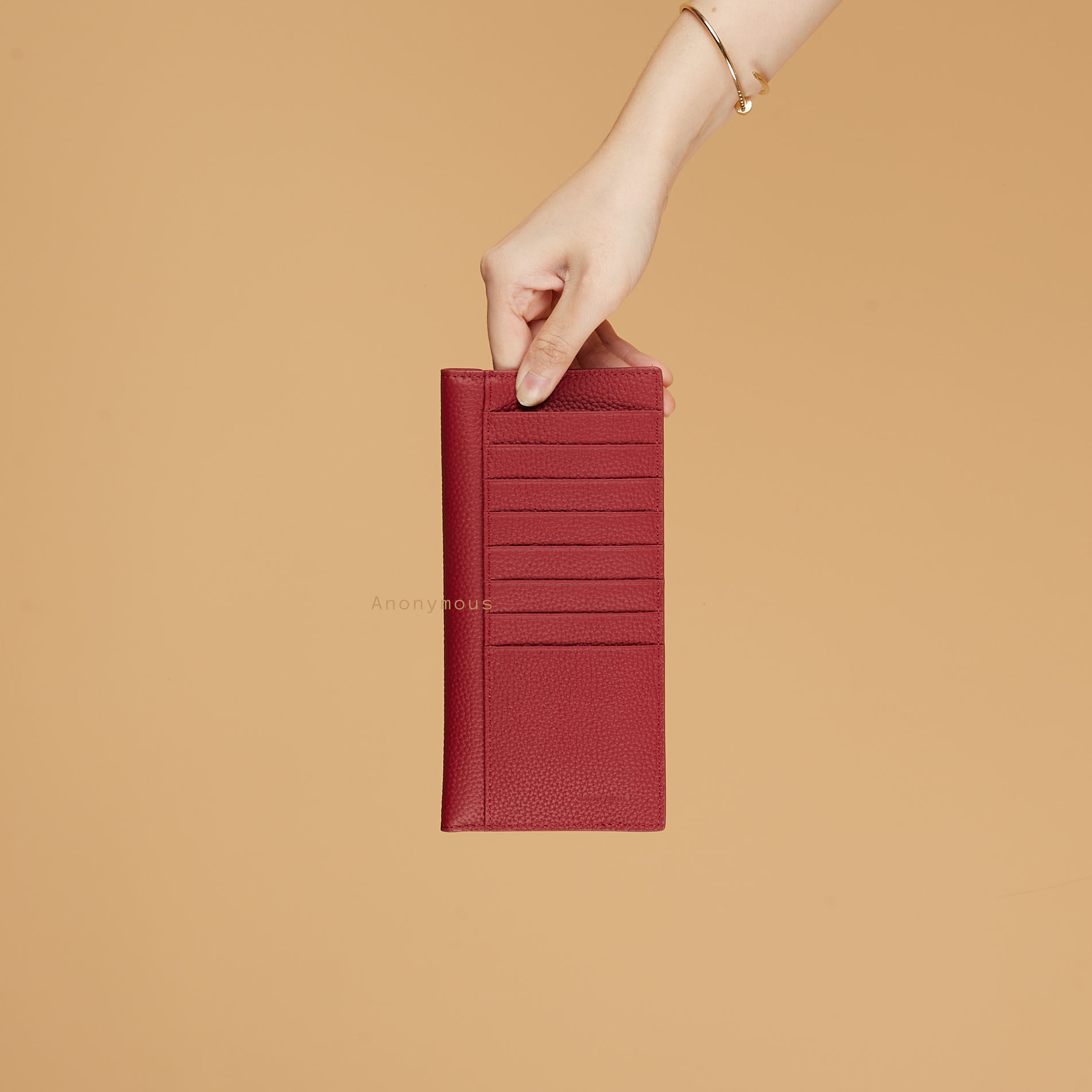 Anonymous Vee Slim Long Wallet Togo No Brand (Dompet Kulit)