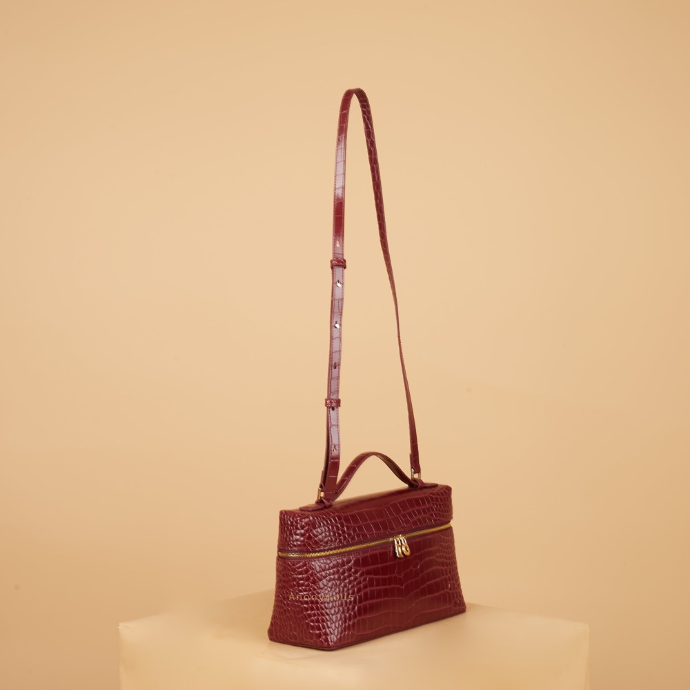 Anonymous Lola Bag L27 Croco Embosse No Brand (Tas Kulit)