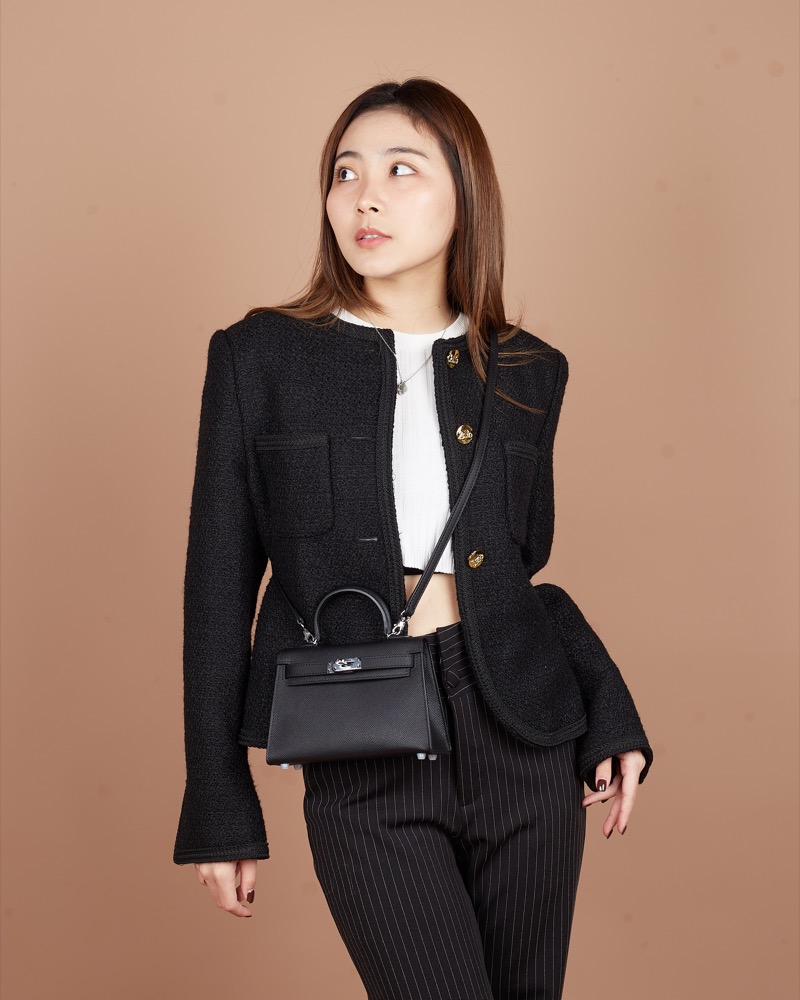 Cara Bag 20 Taiga Leather No Brand (Tas Kulit)