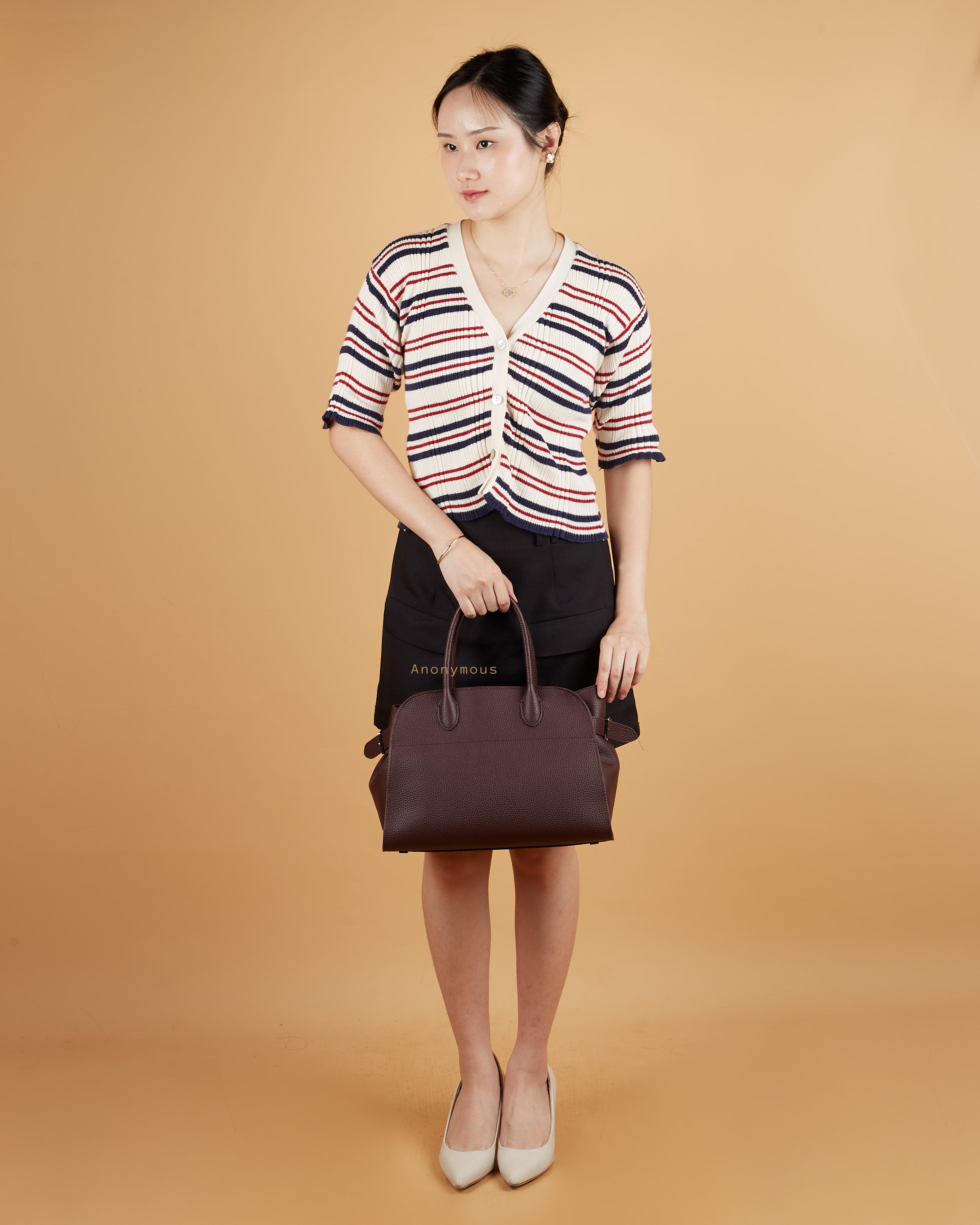 Anonymous Monthy Tote Bag 30 Togo Leather No Brand (Tas Kulit)