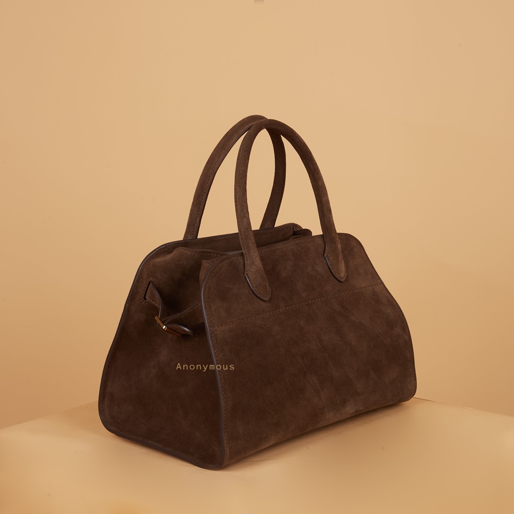 Anonymous Monthy Tote Bag 30 Suede Leather No Brand (Tas Kulit)