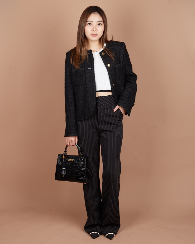 Anonymous Cara Bag K25C Croco Embossed Leather No Brand (Tas Kulit)