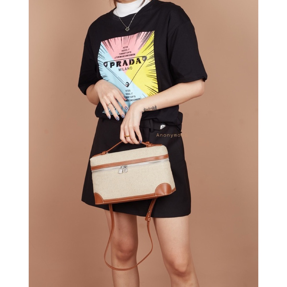 Anonymous Lola L27 Ecru Leather No Brand (Tas kulit)