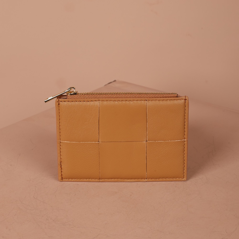 Anonymous Rossette Zipped Card Case Swift Leather No Brand (Dompet Kulit)