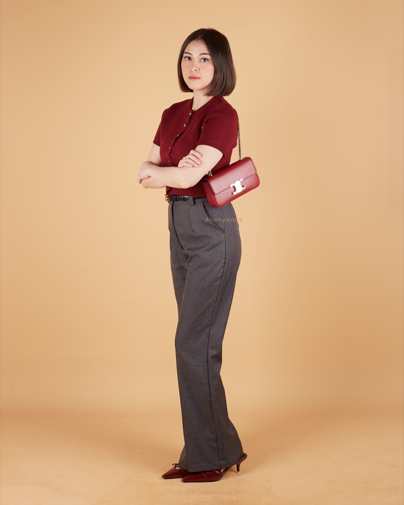 Anonymous Zinnia East West No Brand (Tas Kulit)