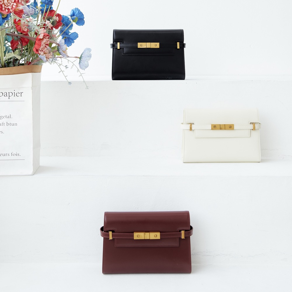 Anonymous Gotham Sling Bag Box Leather No Brand (Tas Kulit)