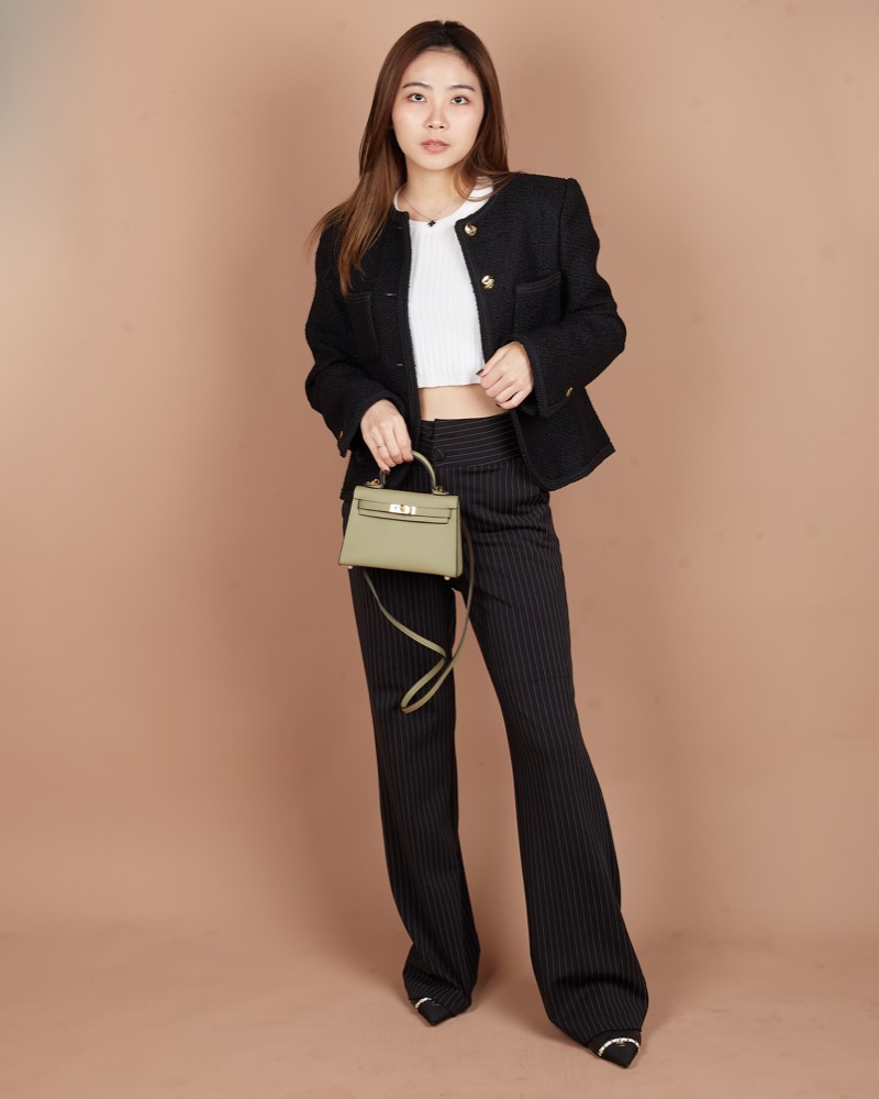 Cara Bag 20 Taiga Leather No Brand (Tas Kulit)