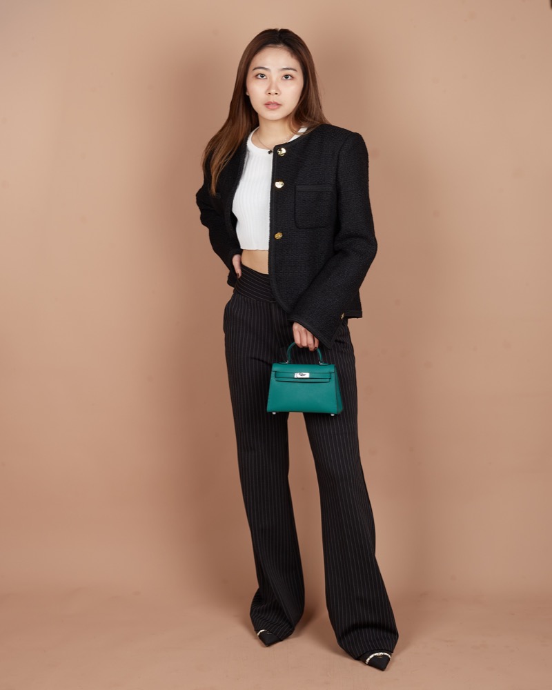 Cara Bag 20 Taiga Leather No Brand (Tas Kulit)