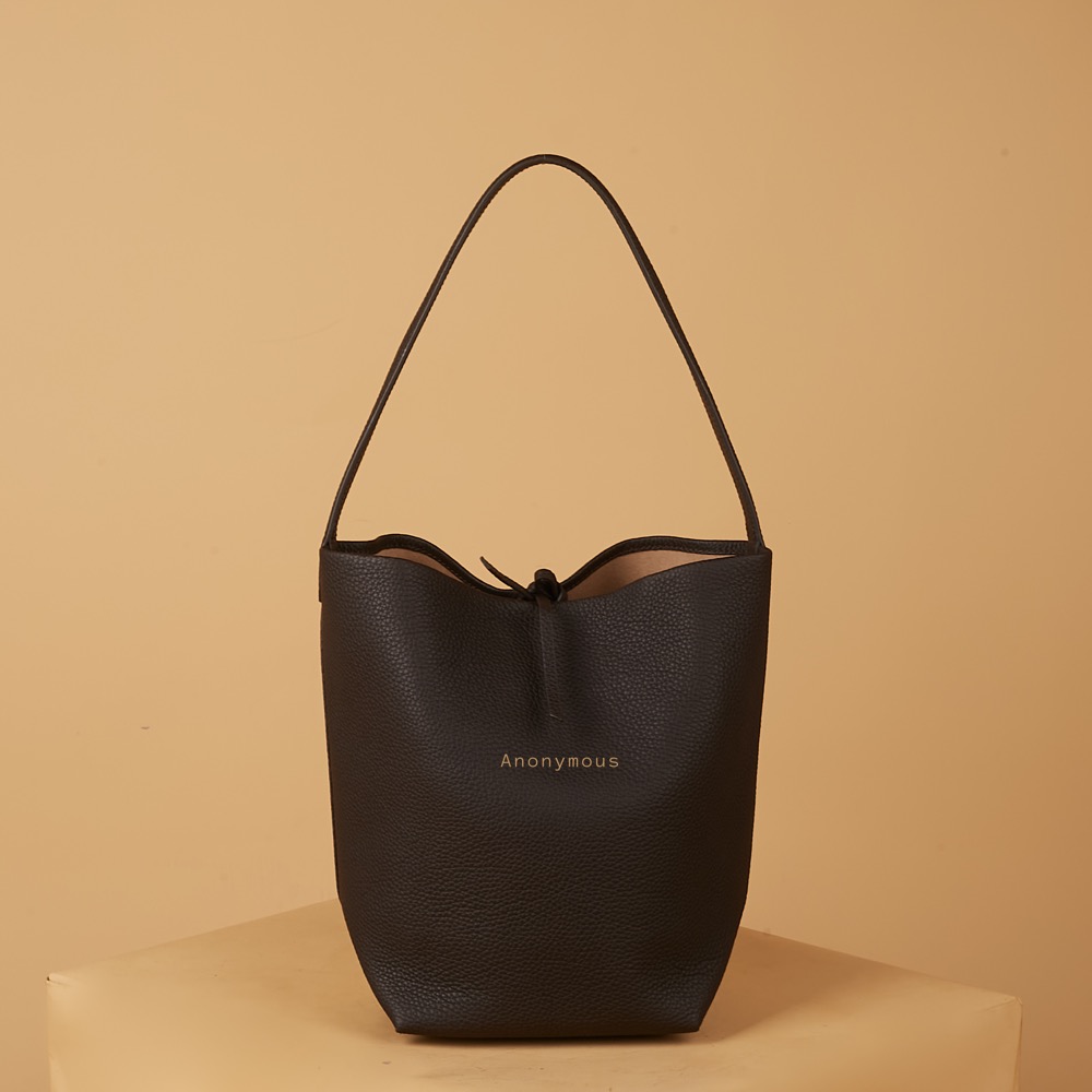 Anonymous Mica Tote Bag Small Grained Leather No Brand (Tas Kulit)