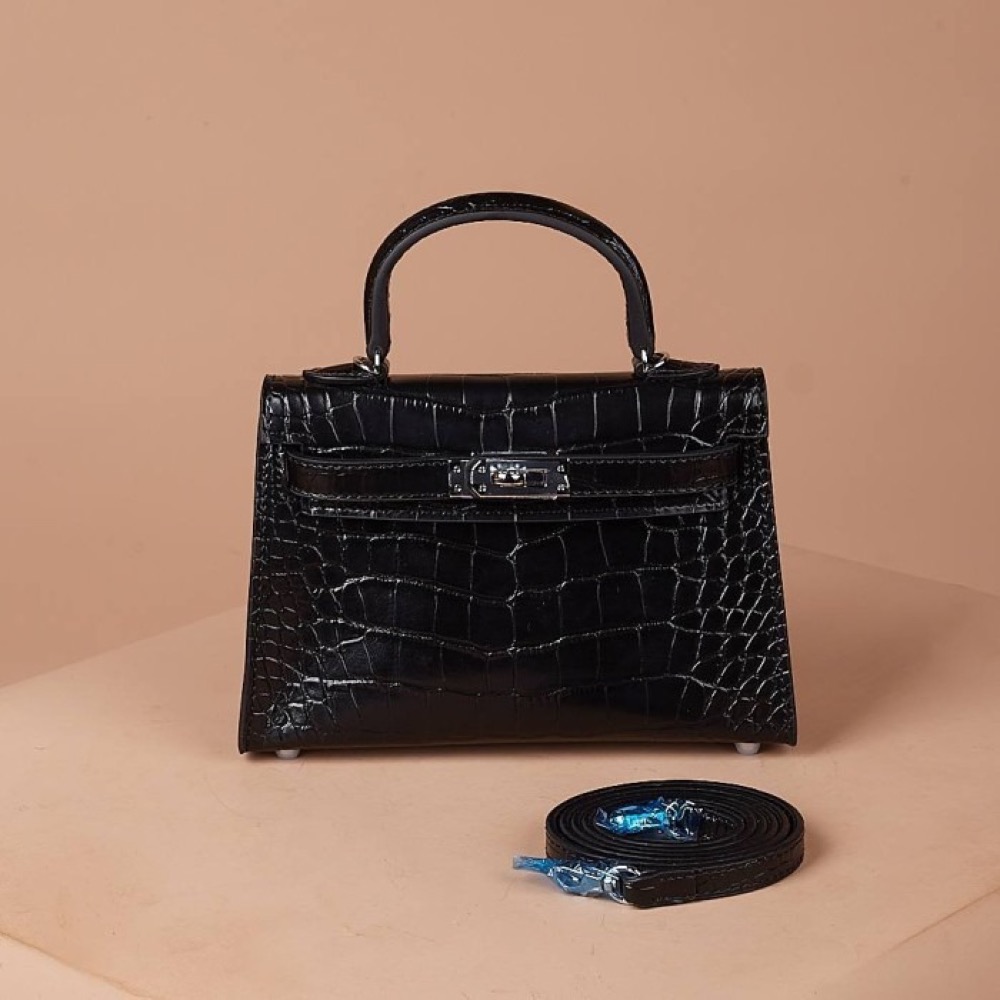 Anonymous Cara Bag 20 Croco No Brand (Tas Kulit)