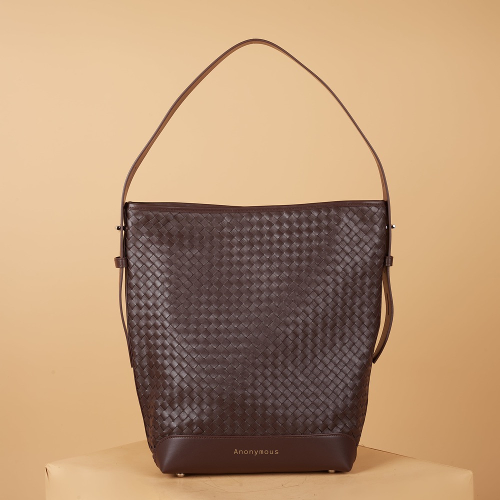 Anonymous Michio Tote Bag Swift Leather Matte No Brand (Tas Kulit)