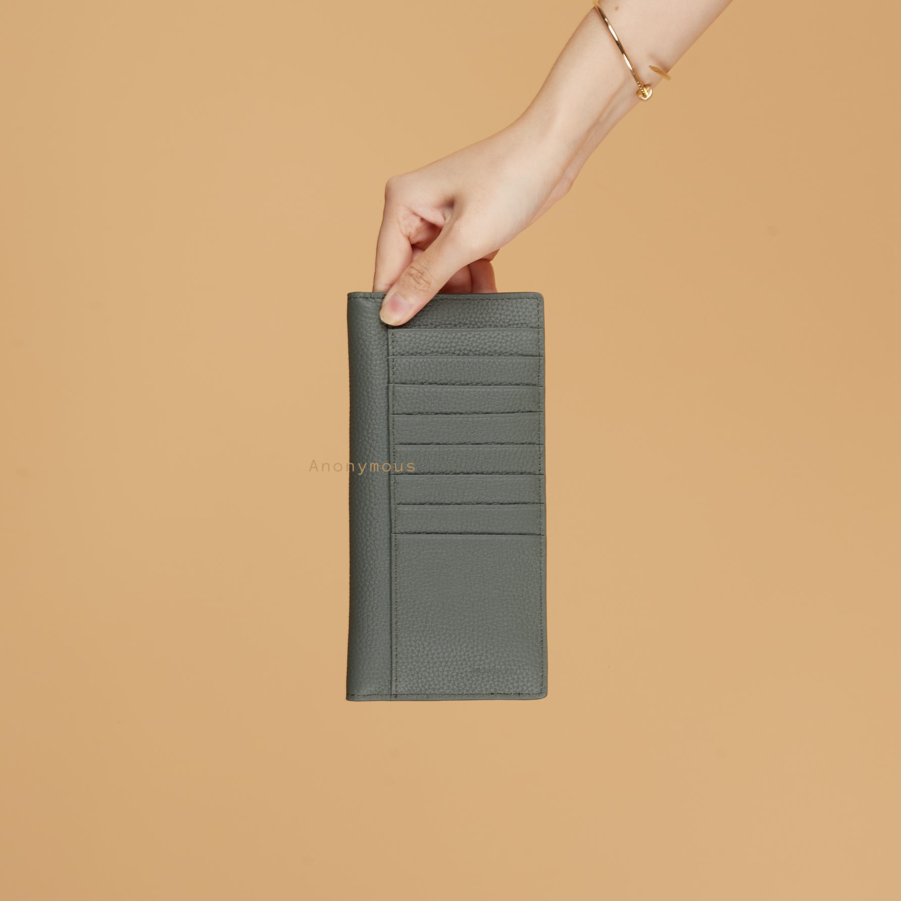 Anonymous Vee Slim Long Wallet Togo No Brand (Dompet Kulit)