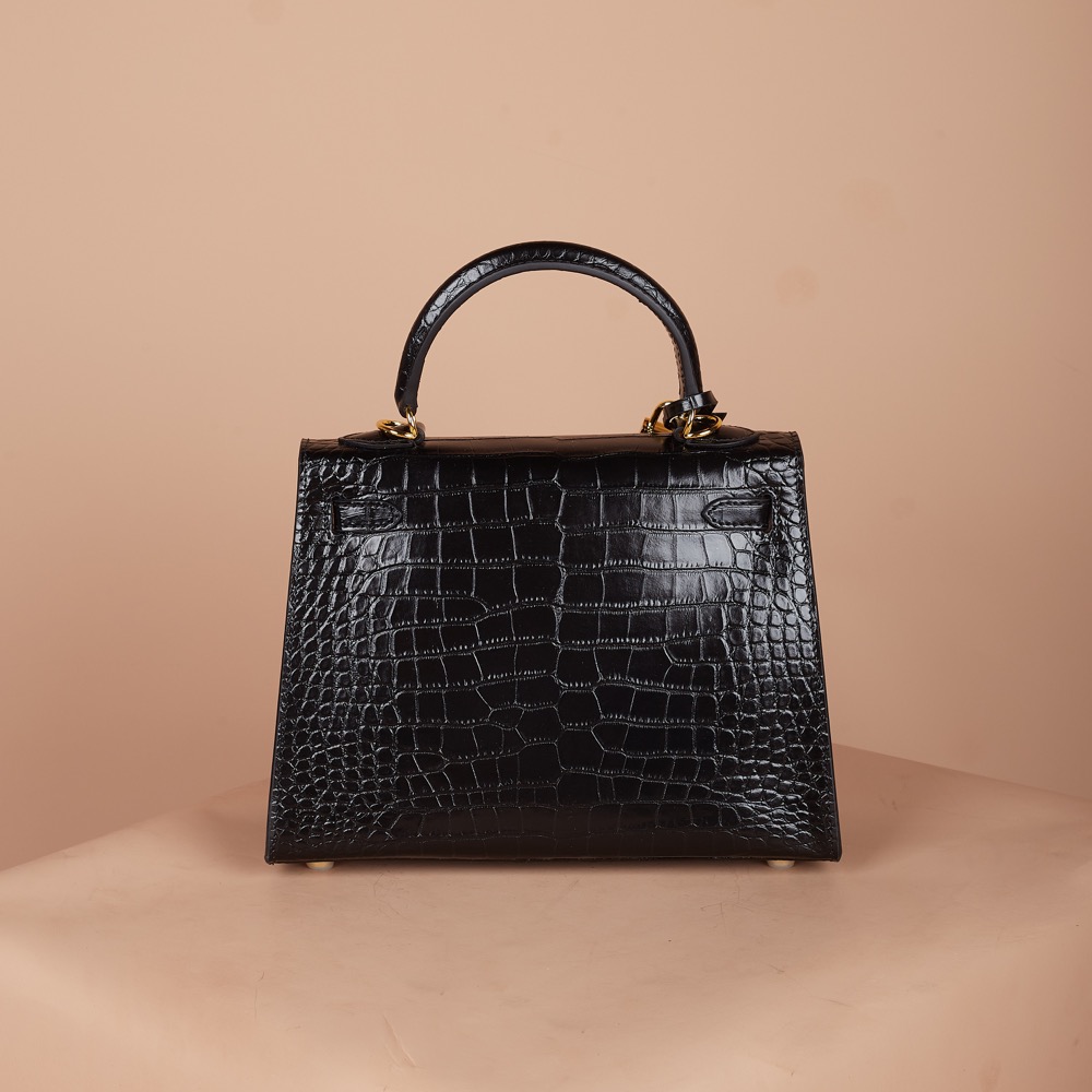 Anonymous Cara Bag K25C Croco Embossed Leather No Brand (Tas Kulit)