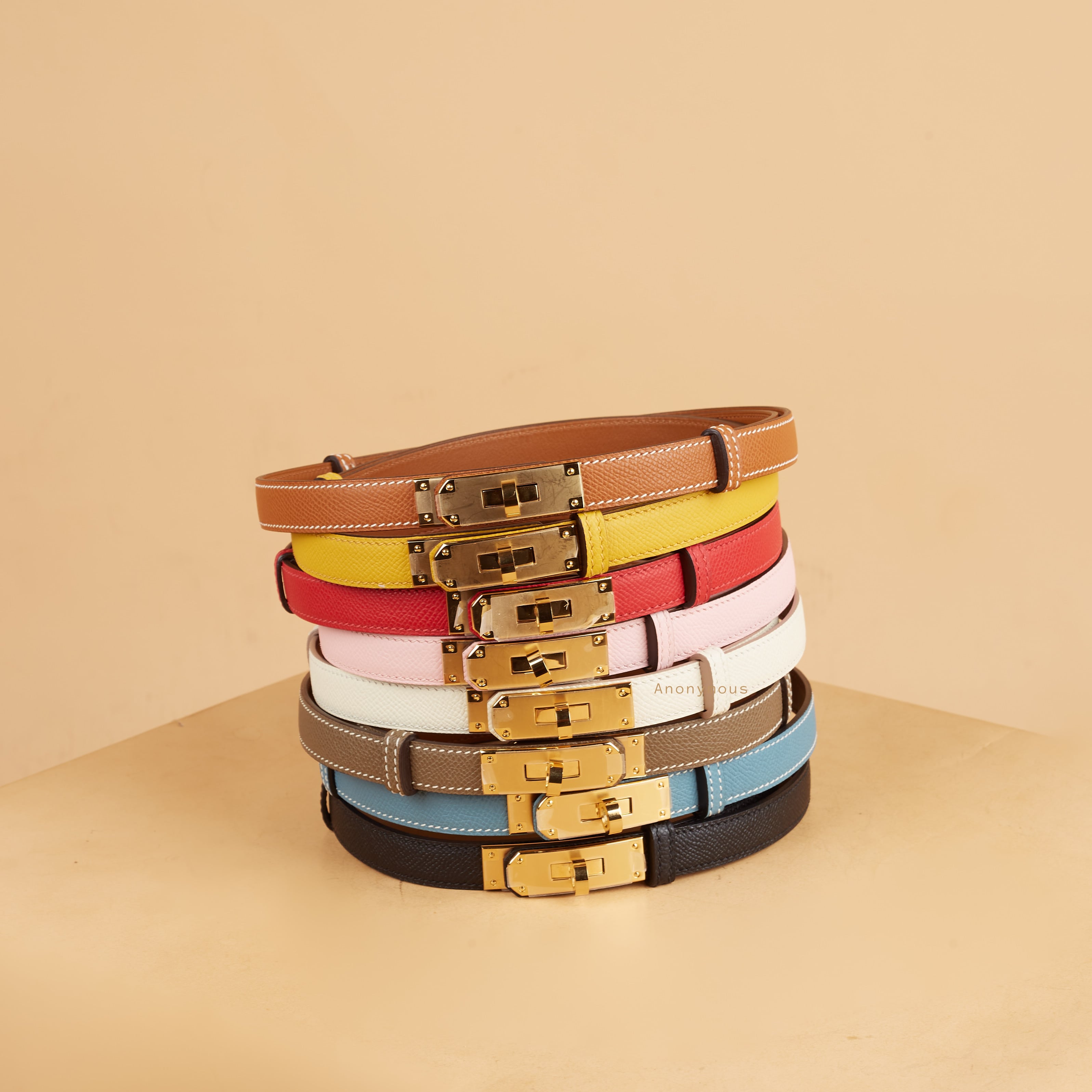 Anonymous Kylee Belt Taiga GHW (Ikat Pinggang Kulit)