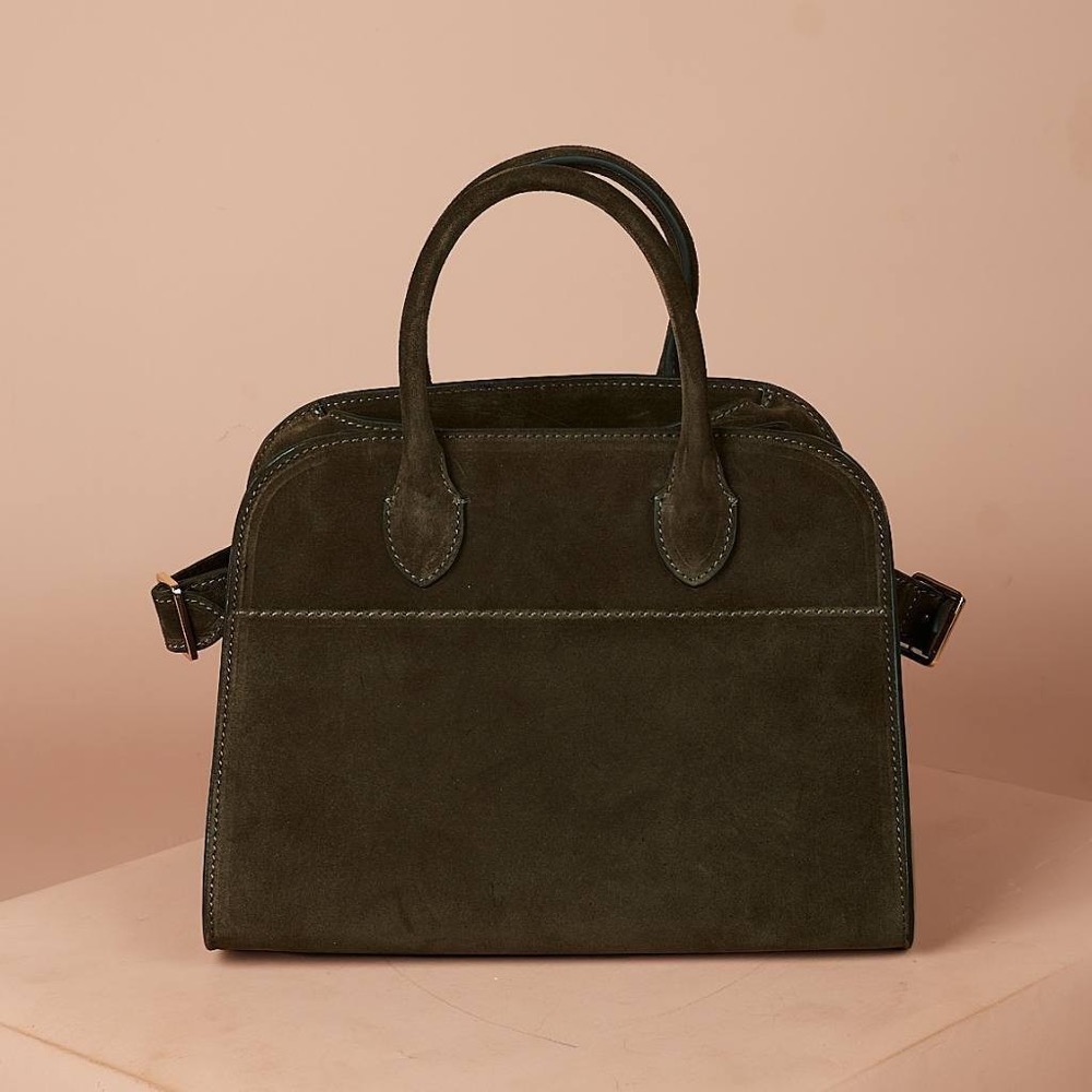 Anonymous Monthy Tote Bag 26 Suede Leather No Brand (Tas Kulit)