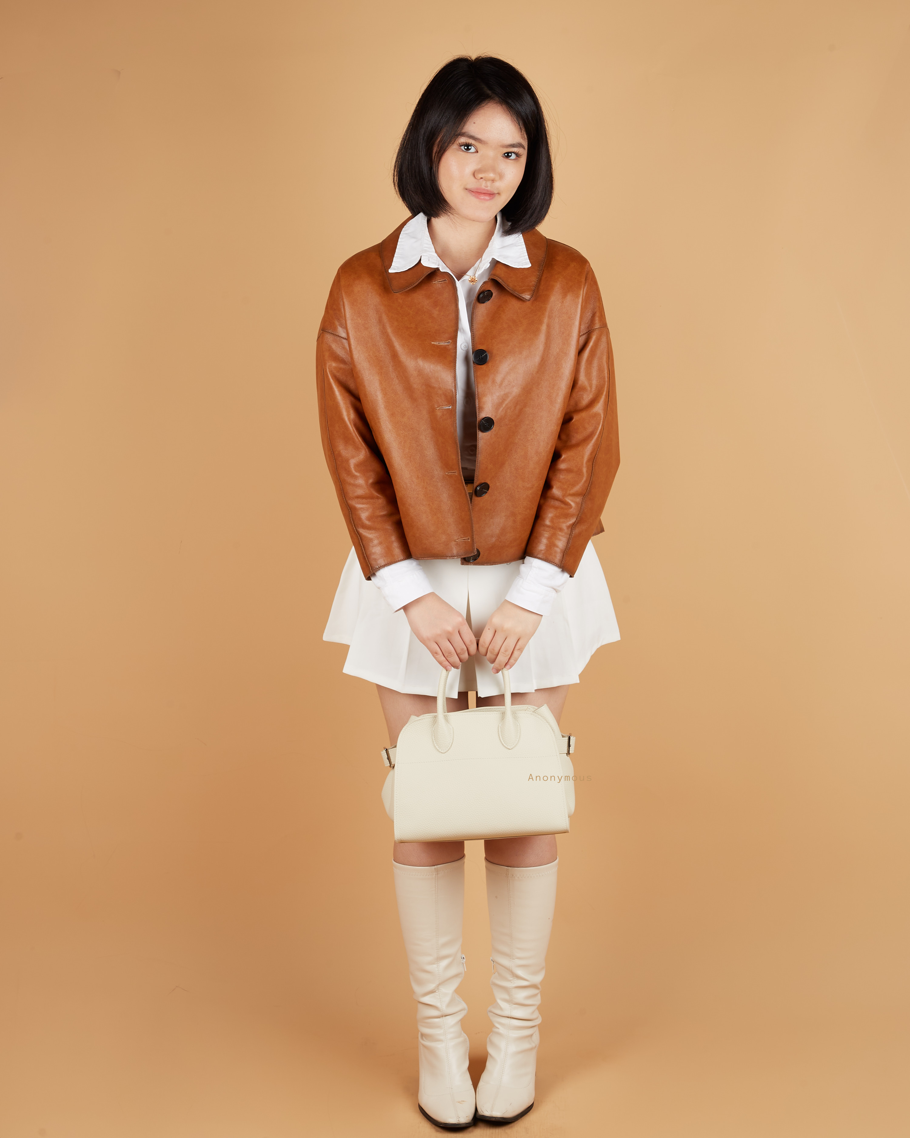 Anonymous Monthy Tote Bag 26 Togo Leather No Brand (Tas Kulit)