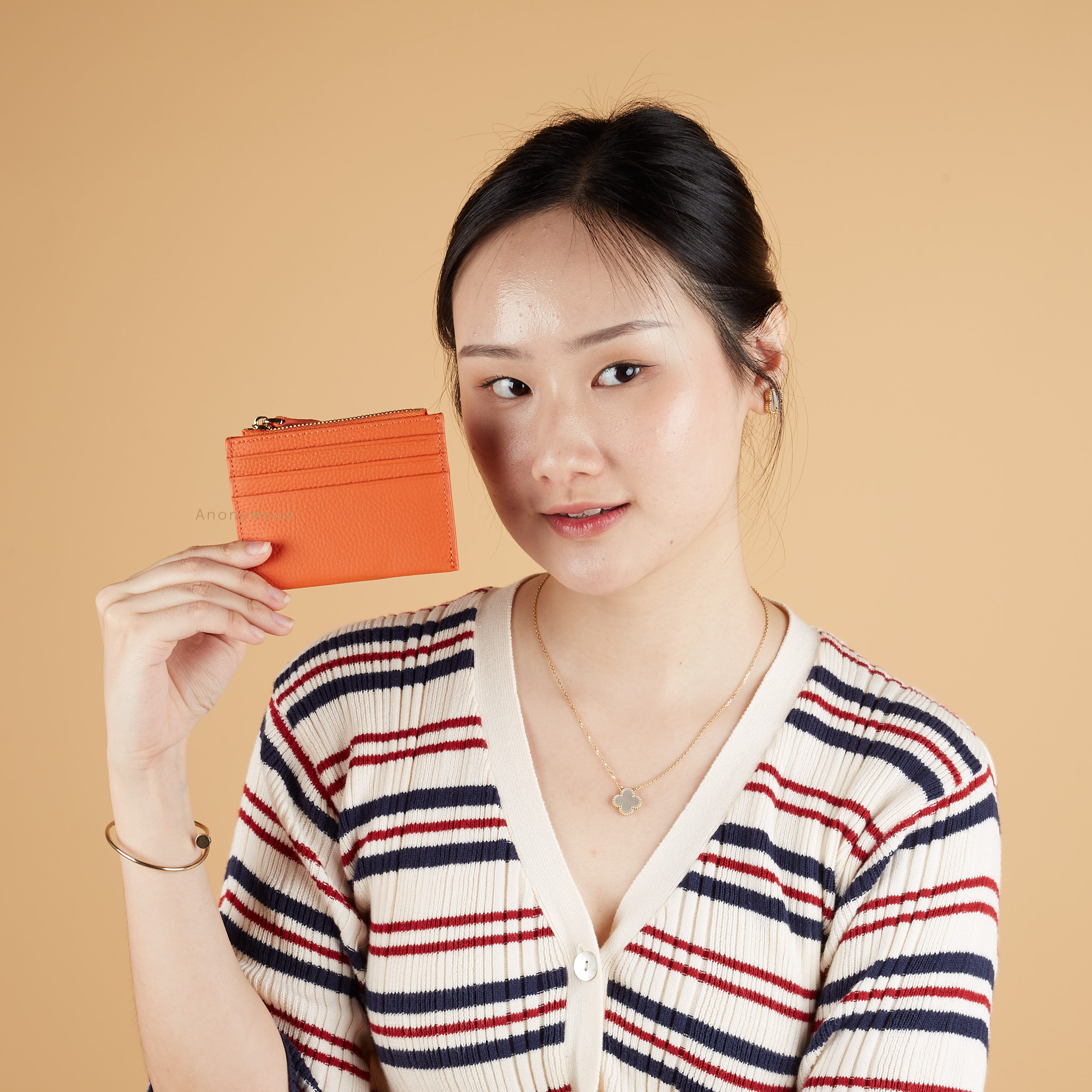 Anonymous Ellie Card Holder Togo Leather