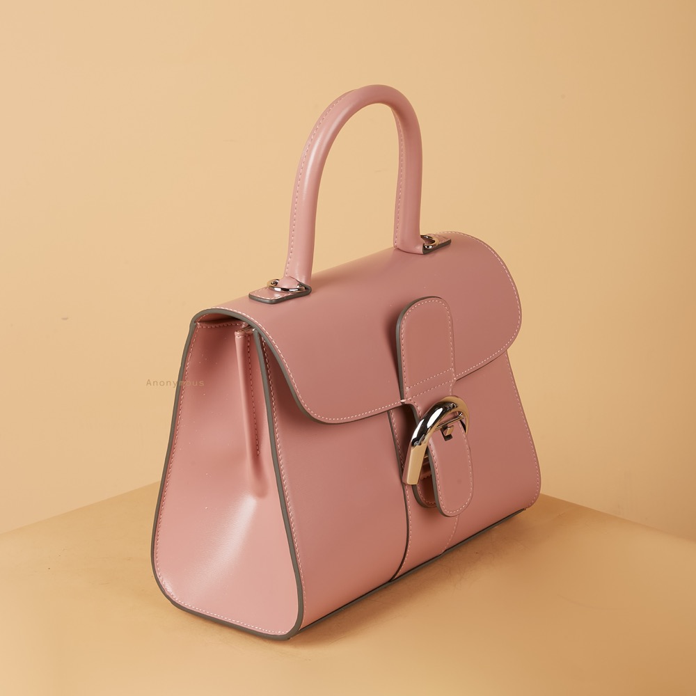 Anonymous Duma Top Handle Bag Box Leather No Brand (Tas Kulit)