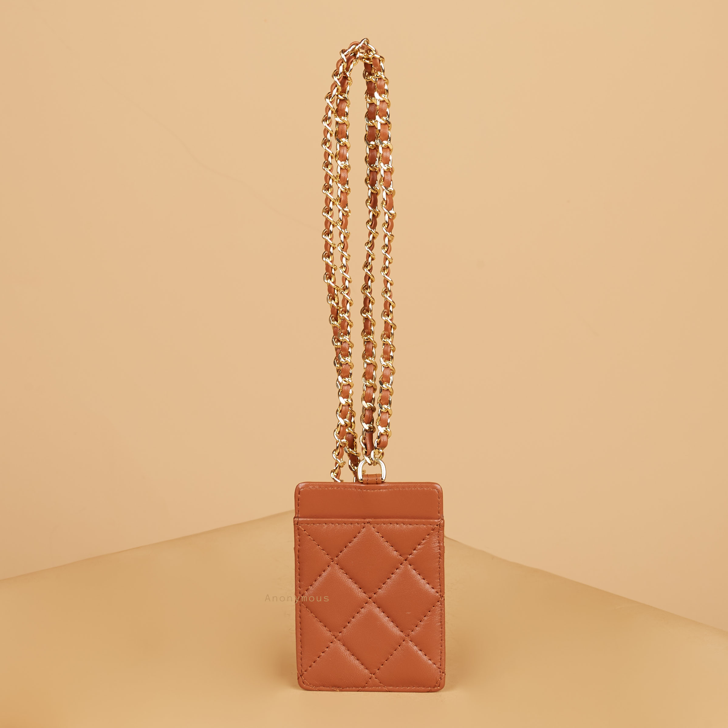 Anonymous Landyard Case W chain Leather