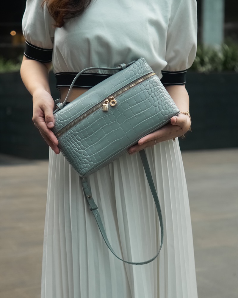 Anonymous Lola Bag L27 Croco Embosse No Brand (Tas Kulit)