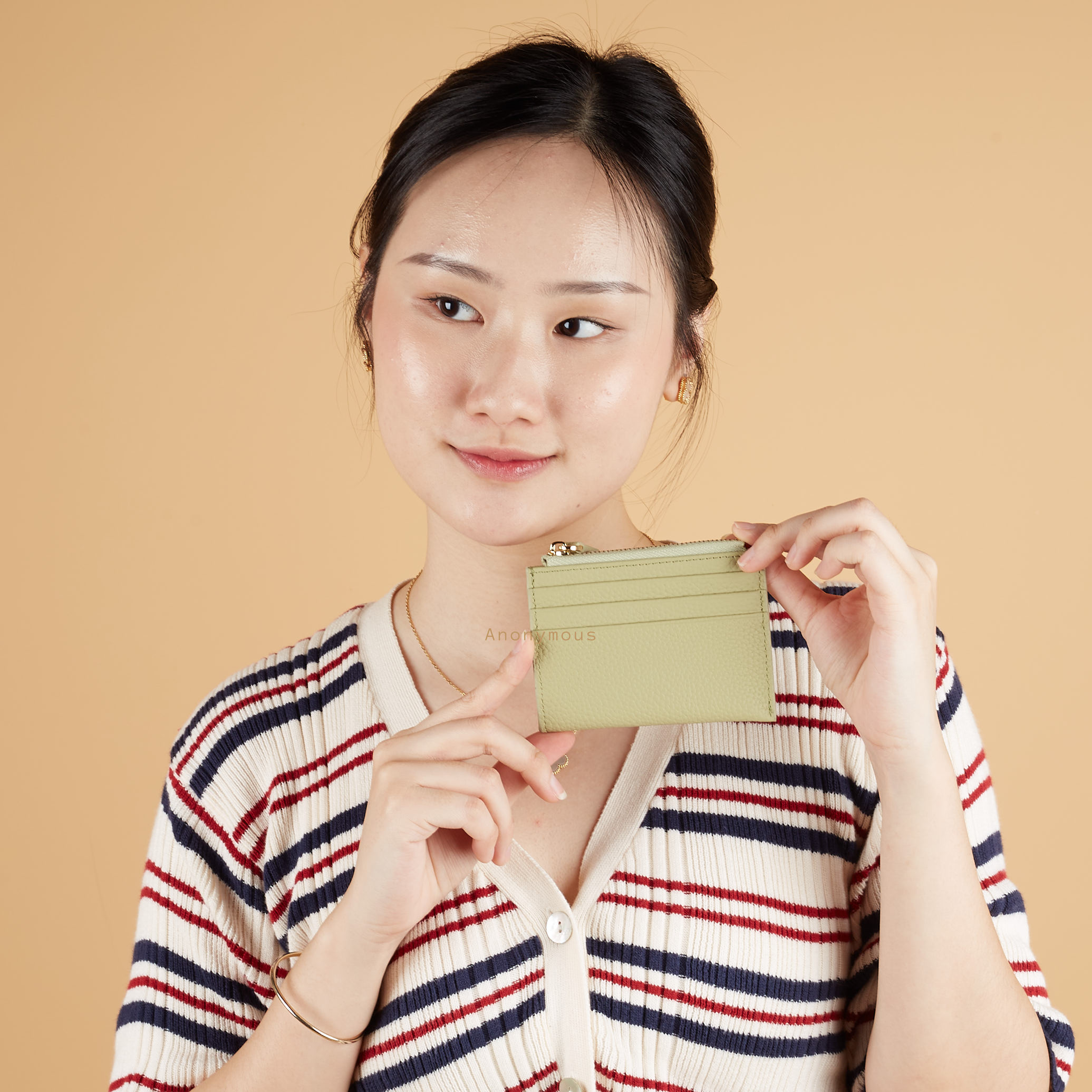 Anonymous Ellie Card Holder Togo Leather