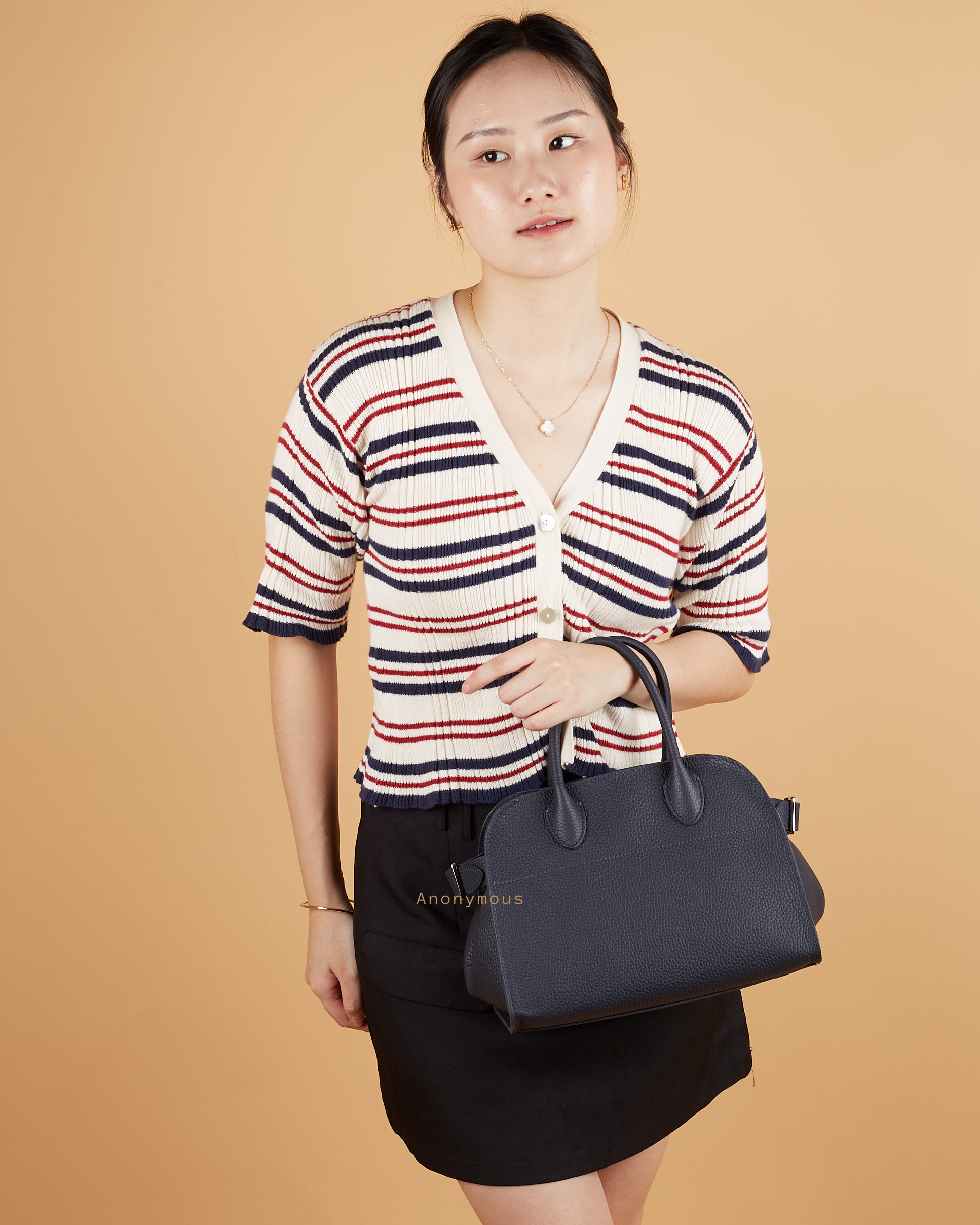Anonymous Monthy Tote Bag 26 Togo Leather No Brand (Tas Kulit)