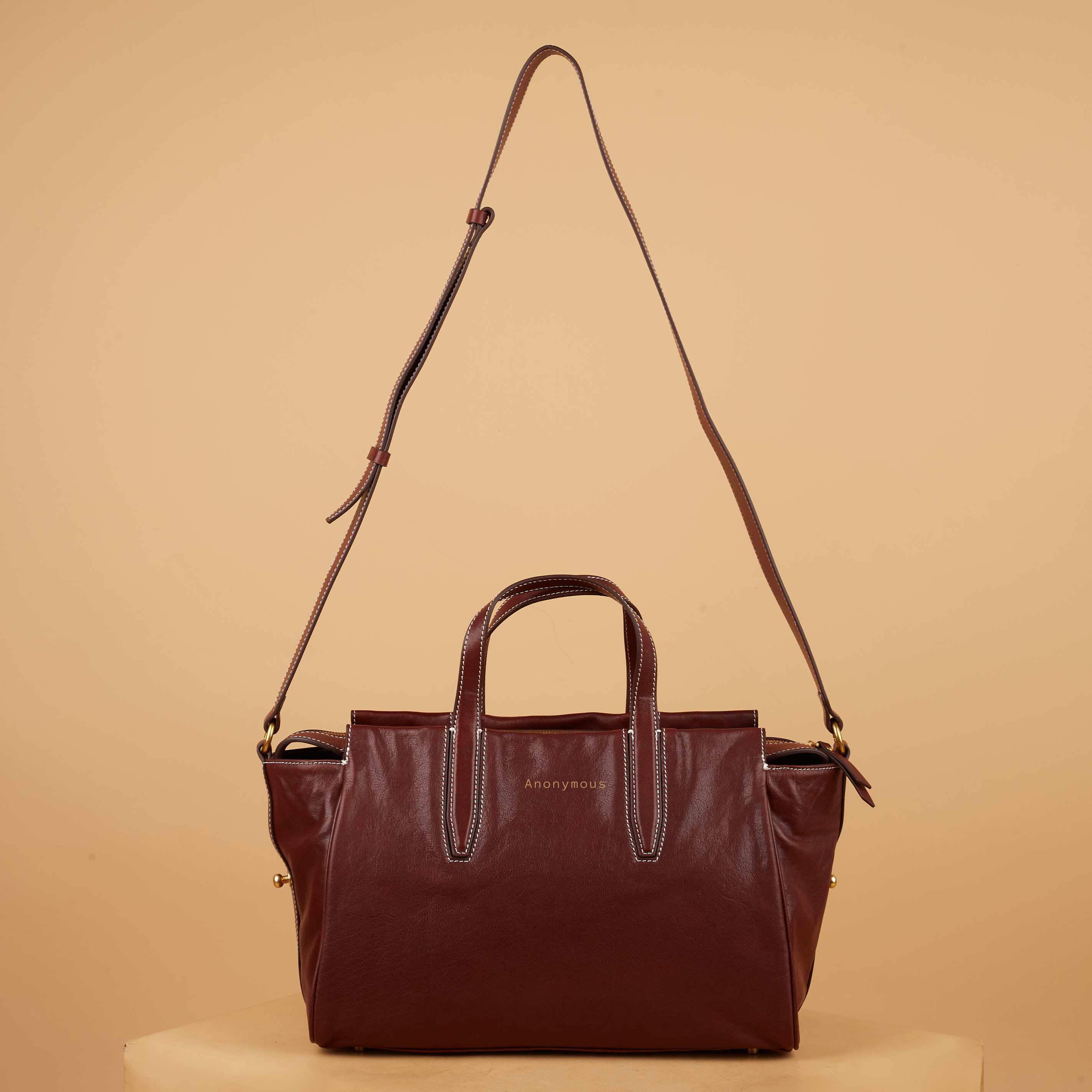 Anonymous Blaire Top Handle Calfskin Leather GHW No Brand (Tas Kulit)