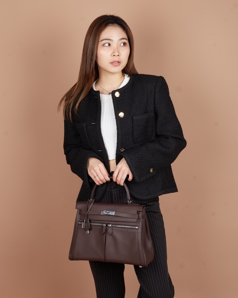 Anonymous Lakshmi Bag L28 Swift PHW (EST) No Brand (Tas Kulit)