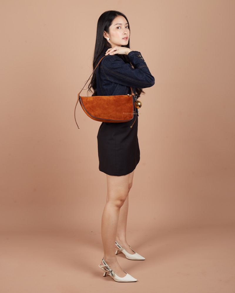 Anonymous Hestia Shoulder Bag Suede No Brand (Tas Kulit)