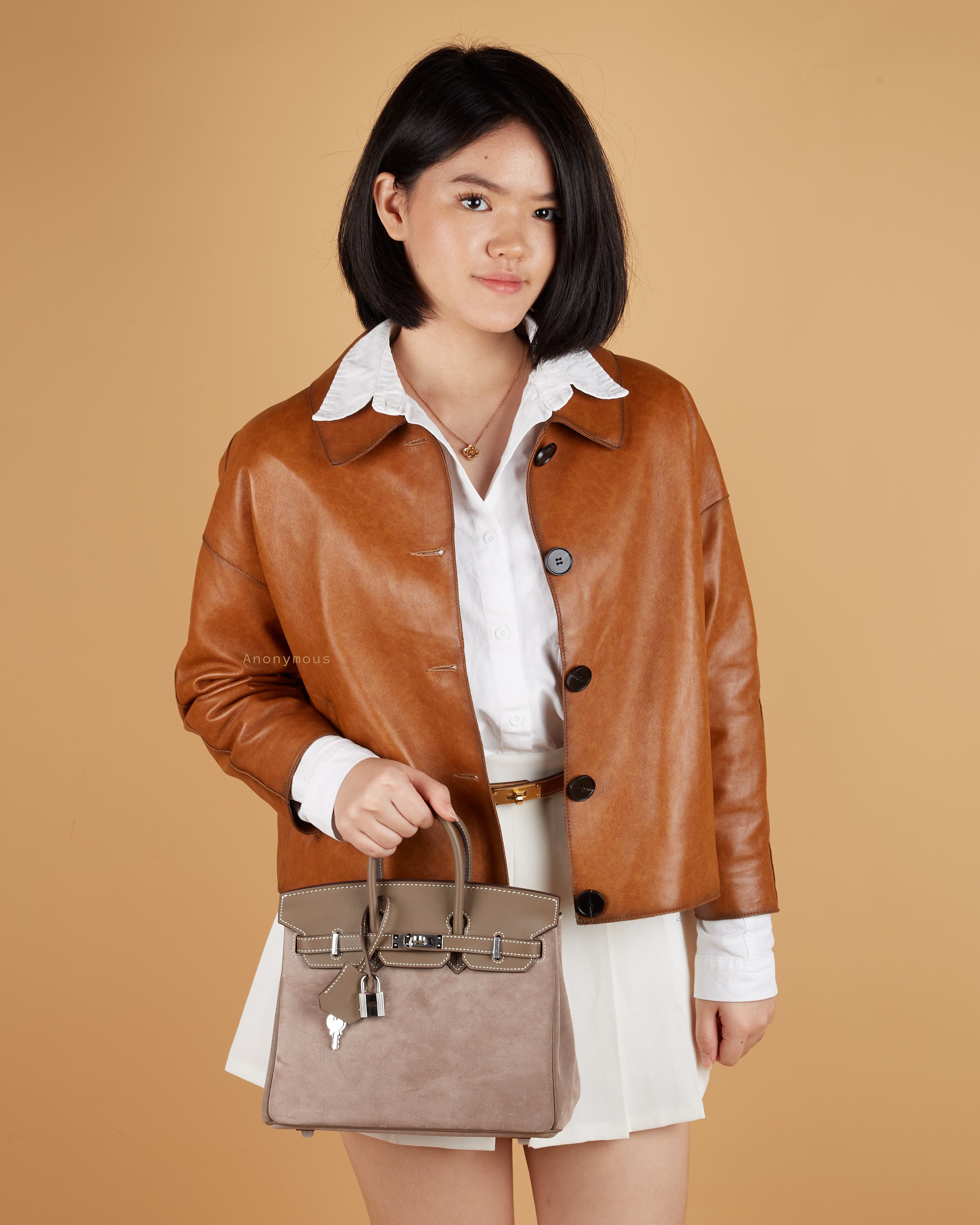 Anonymous Bebe 25 Suede Swift Leather No Brand (Tas Kulit)