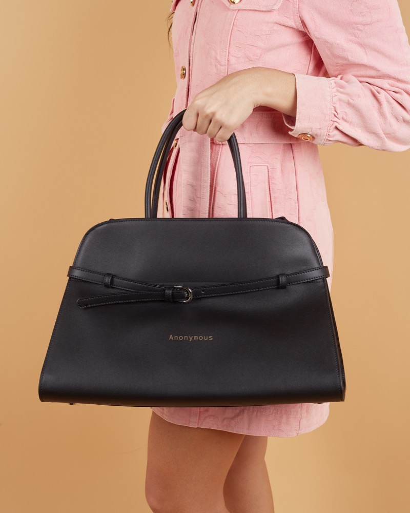Anonymous Thania Top Handle Bag Swift Leather Large No Brand (Tas Kulit)
